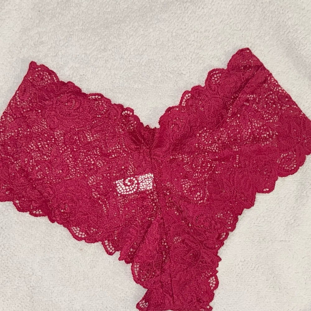 Pack 4 Panties Floral Lace Size L Sexy Hipster Multicolor New - Picture 5 of 11